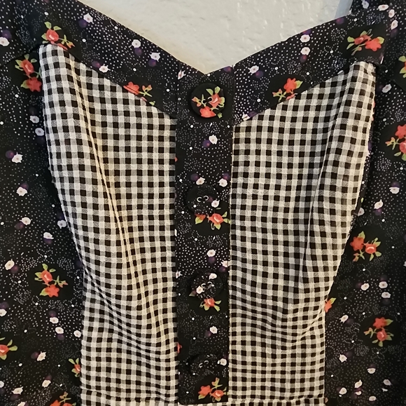 Modcloth Interest Achieved Midi Dress - Picture 6 of 11